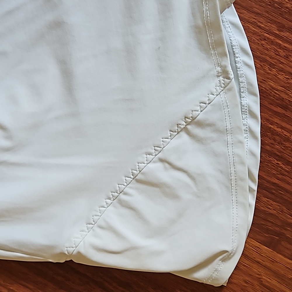 LIJA Starburst Vantage Skort Tennis Skirt, Pickleball Gym 13" White EUC - Picture 6 of 10